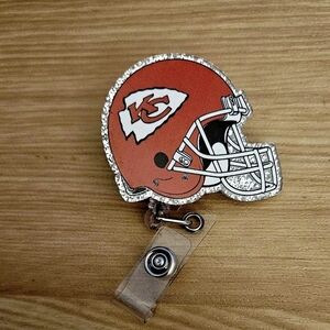 Kansas City Chiefs Helmet Badge Reel